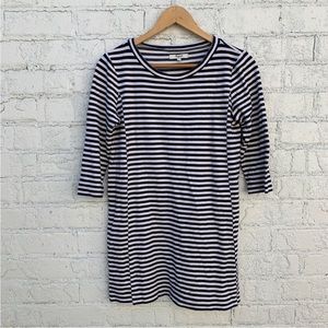 Madewell striped tunic 3/4 sleeved top sz S